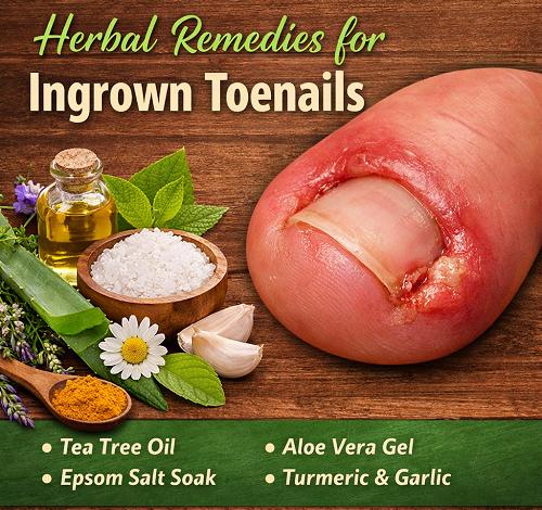 Herbal Remedies for Ingrown Toenails