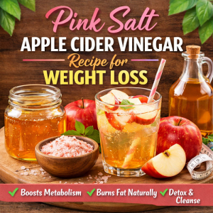 Pink Salt Apple Cider Vinegar Recipe for Weight Loss
