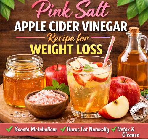 Pink Salt Apple Cider Vinegar Recipe for Weight Loss