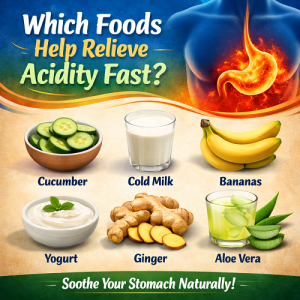 Which Foods Help Relieve Acidity Fast