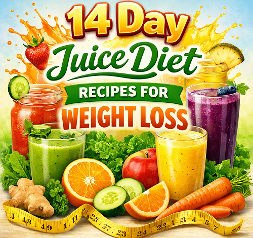 14 Day Juice Diet Recipes for Weight Loss