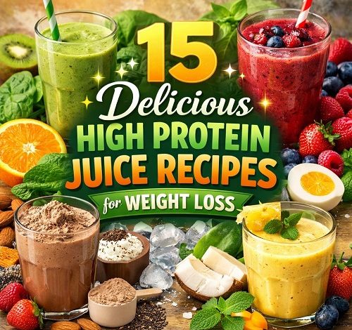 15 Delicious High Protein Juice Recipes for Weight Loss