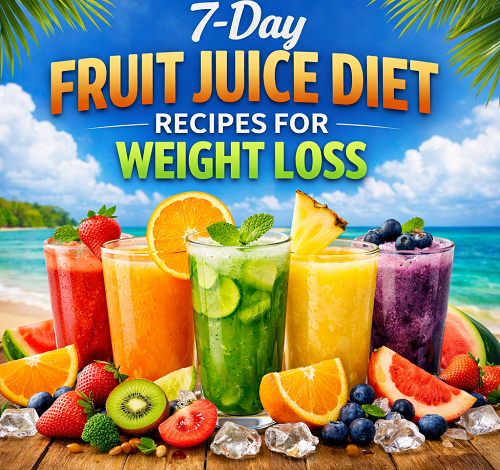 7-Day Fruit Juice Diet Recipes for Weight Loss