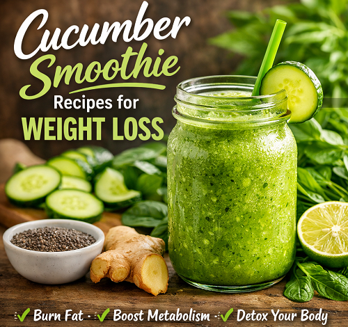 Cucumber Smoothie Recipes for Weight Loss
