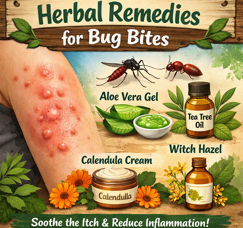 Herbal Remedies for Bug Bites