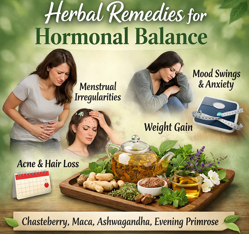 Herbal Remedies for Hormonal Balance
