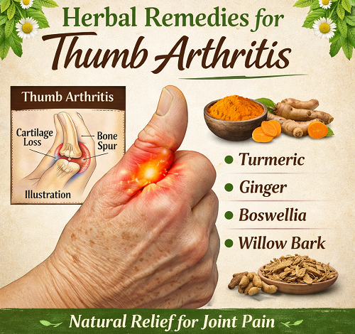 Herbal Remedies for Thumb Arthritis