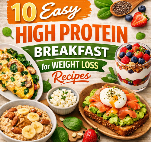 High Protein Breakfast for Weight Loss Recipes