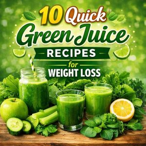 10 Quick Green Juice Recipes for Weight Loss