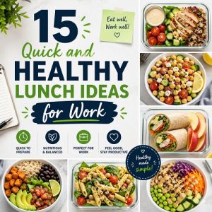15 Quick and Healthy Lunch Ideas for Work