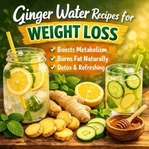 Ginger Water Recipes for Weight Loss