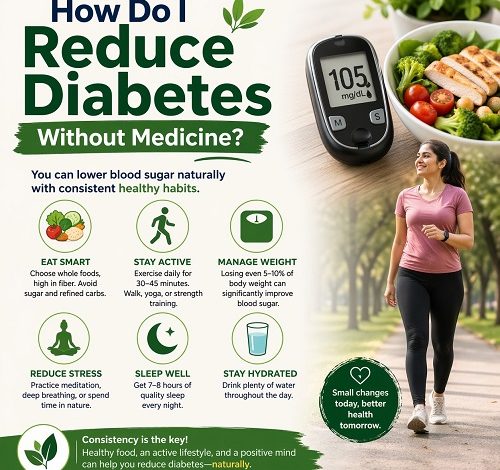 How Do I Reduce Diabetes Without Medicine