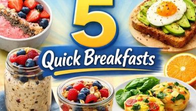 Lose Weight with these 5 Quick Breakfasts