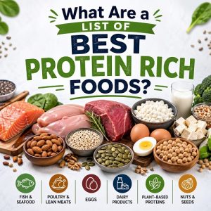 What Are a List of Best Protein Rich Foods