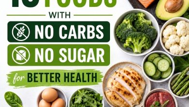 15 Healthiest Foods With No Carbs and No Sugar for Better Health