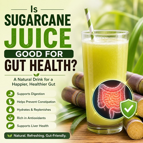 Is Sugarcane Juice Good for Gut Health