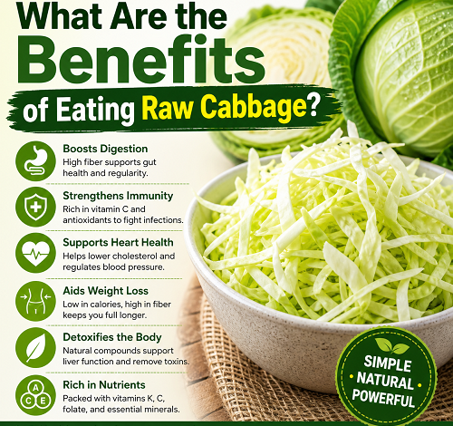 What Are the Benefits of Eating Raw Cabbage