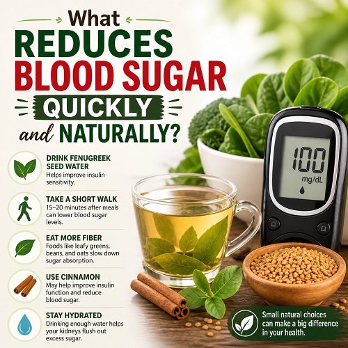 What Reduces Blood Sugar Quickly and Naturally