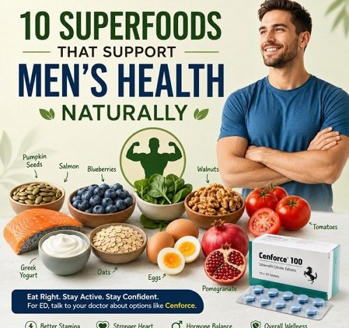 10 Superfoods That Support Men's Health Naturally