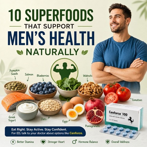 10 Superfoods That Support Men's Health Naturally